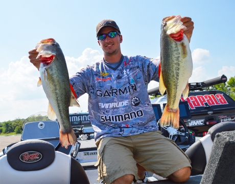 ... and the longtime fans of the FLW Tour went "Chis WHO?!?" this season. Johnston. As in, the guy who damn near knocked off Andy Morgan for AOY honors. The young Canadian has proven to be a top-shelf pro. Photo by Joel Shangle.
